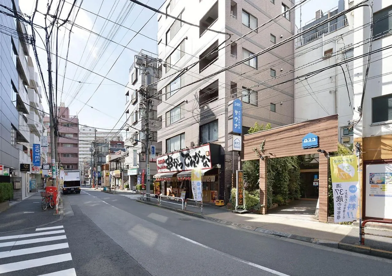 Capsule hotel Capsule And Sauna Rosco Tokyo